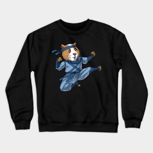 Guinea Pig Ninja Crewneck Sweatshirt